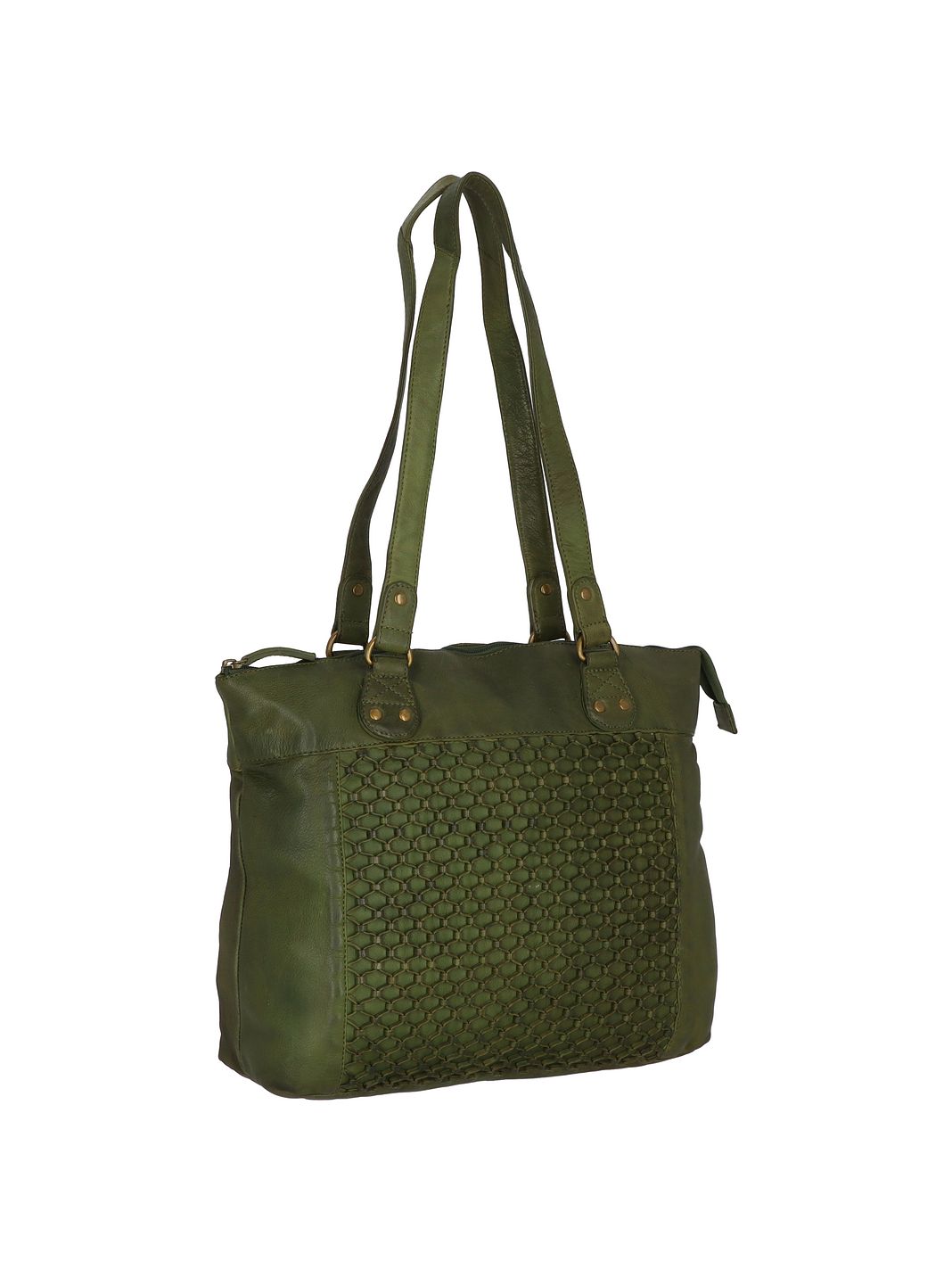 Greenland Nature Femi & Nine Borsa a spalla Vera Pelle 35 cm Greenland Nature Femi & Nine Borsa a spalla Vera Pelle 35 cm