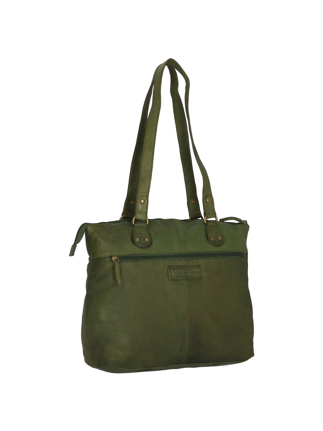 Greenland Nature Femi & Nine Borsa a spalla Vera Pelle 35 cm Greenland Nature Femi & Nine Borsa a spalla Vera Pelle 35 cm
