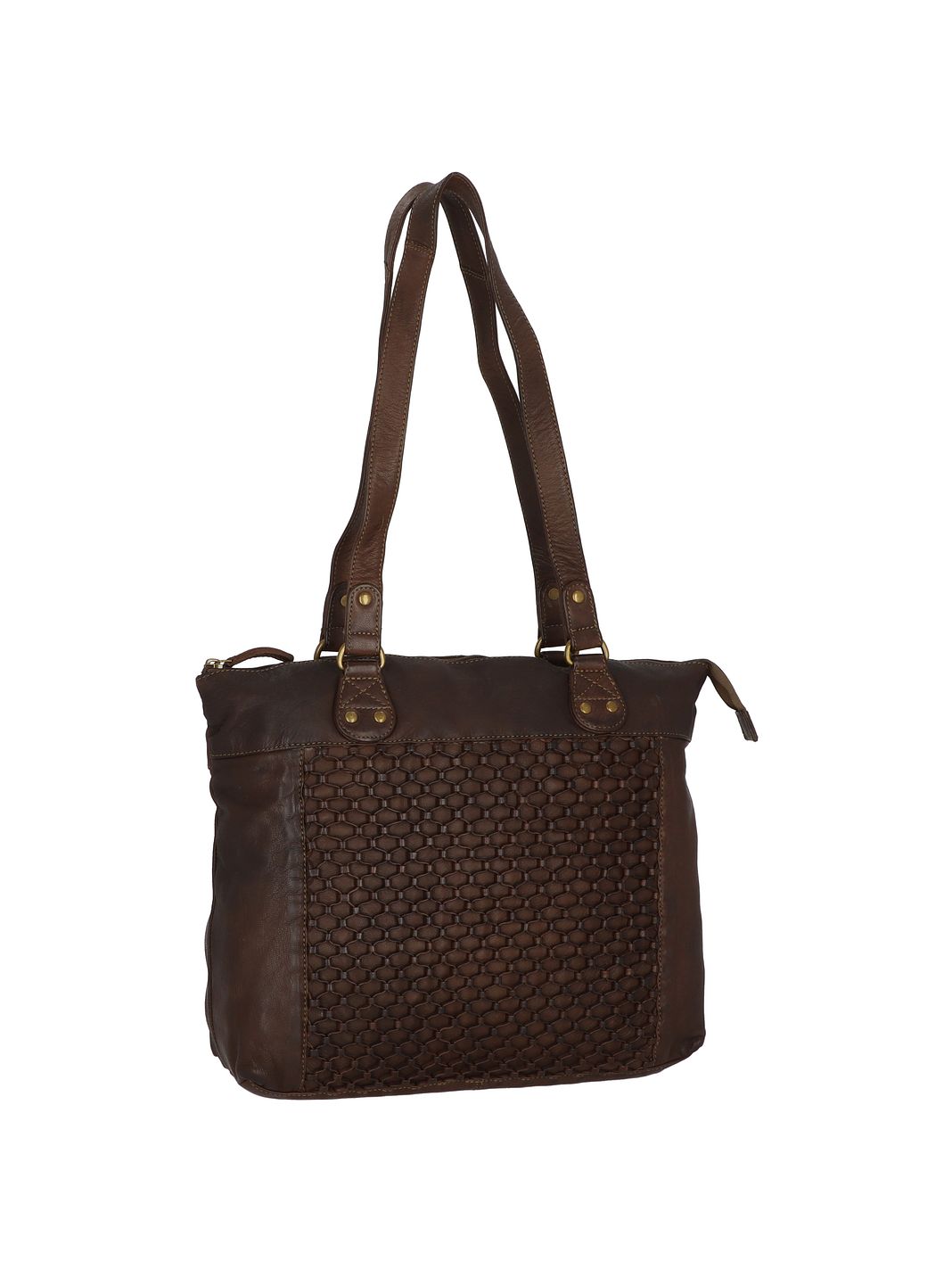 Greenland Nature Femi & Nine Borsa a spalla Vera Pelle 35 cm Greenland Nature Femi & Nine Borsa a spalla Vera Pelle 35 cm