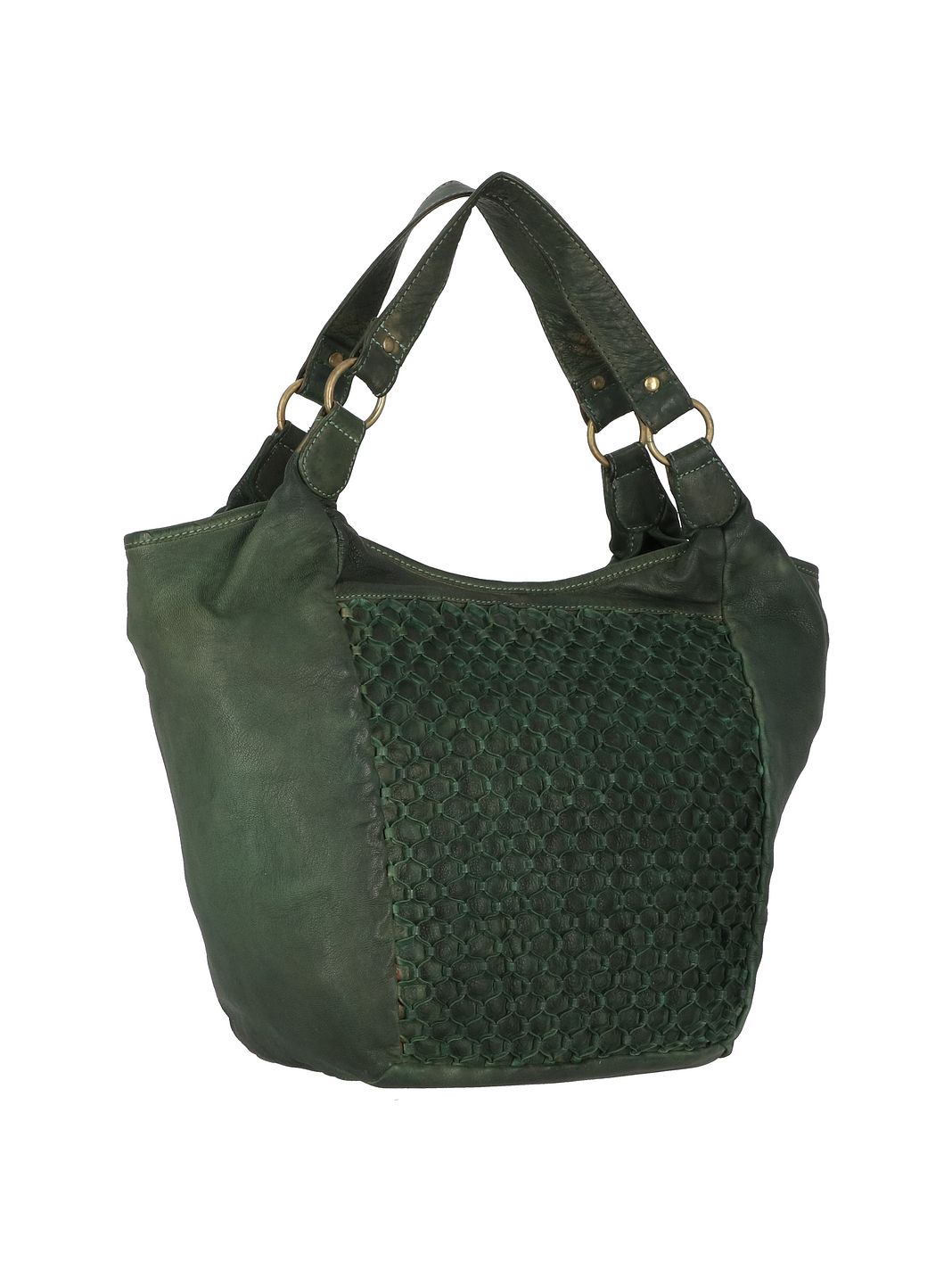 Greenland Nature Femi & Nine Borsa a spalla Vera Pelle 38 cm Greenland Nature Femi & Nine Borsa a spalla Vera Pelle 38 cm