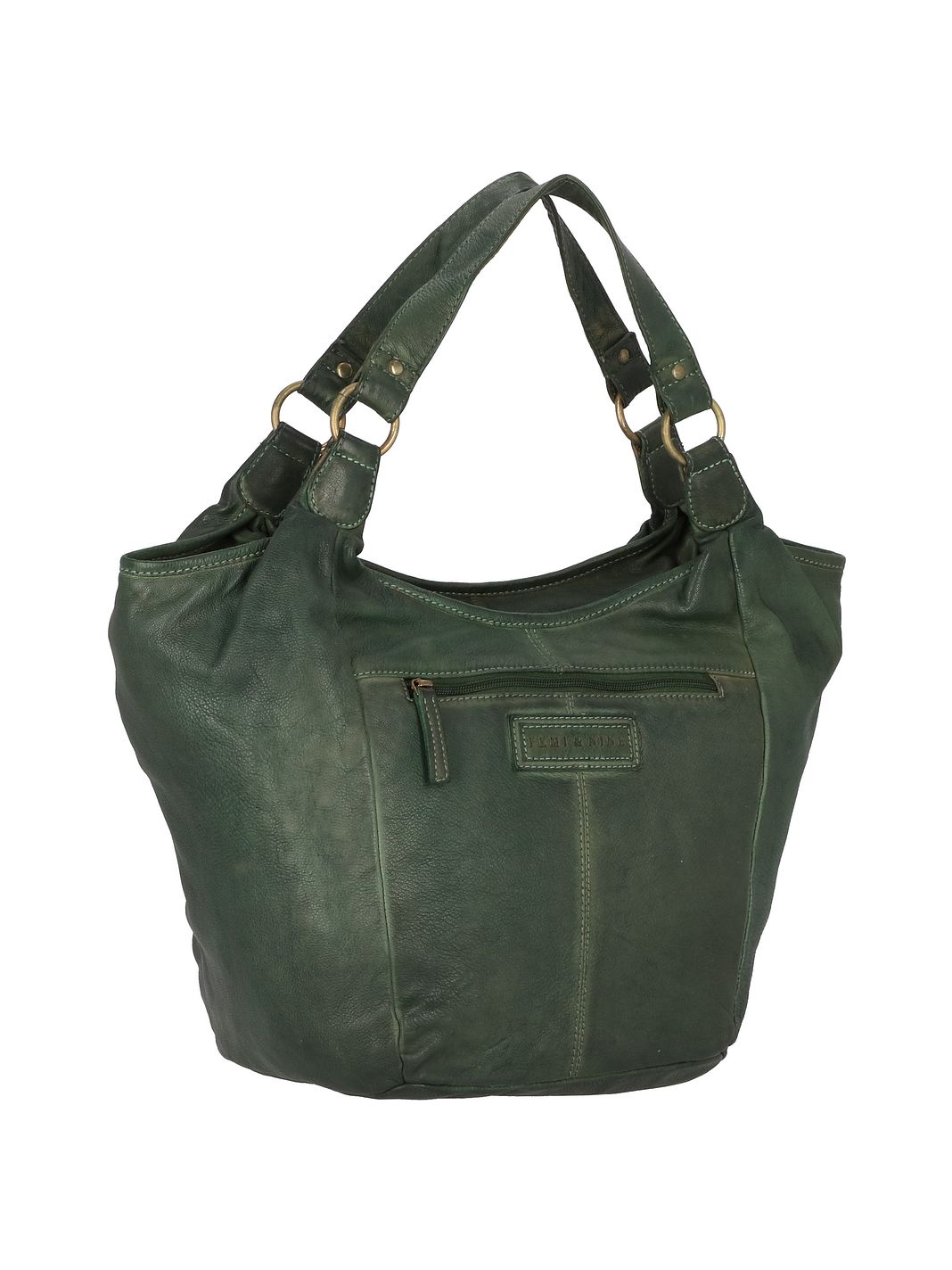 Greenland Nature Femi & Nine Borsa a spalla Vera Pelle 38 cm Greenland Nature Femi & Nine Borsa a spalla Vera Pelle 38 cm