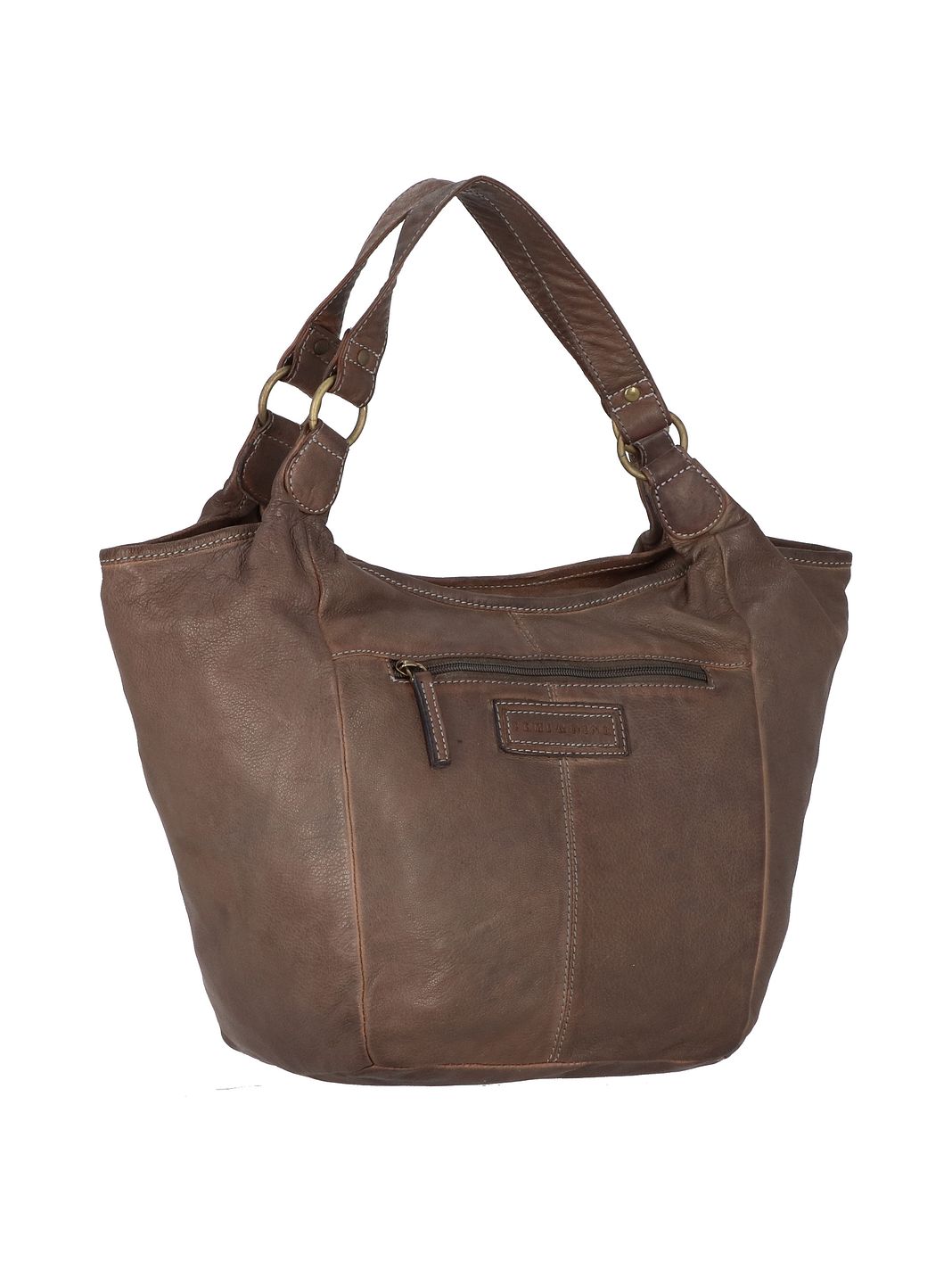 Greenland Nature Femi & Nine Borsa a spalla Vera Pelle 38 cm Greenland Nature Femi & Nine Borsa a spalla Vera Pelle 38 cm