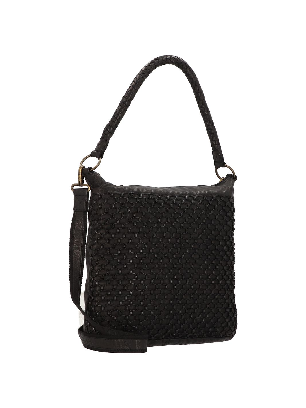 Greenland Nature Femi & Nine Borsa a spalla Vera Pelle 39 cm Greenland Nature Femi & Nine Borsa a spalla Vera Pelle 39 cm