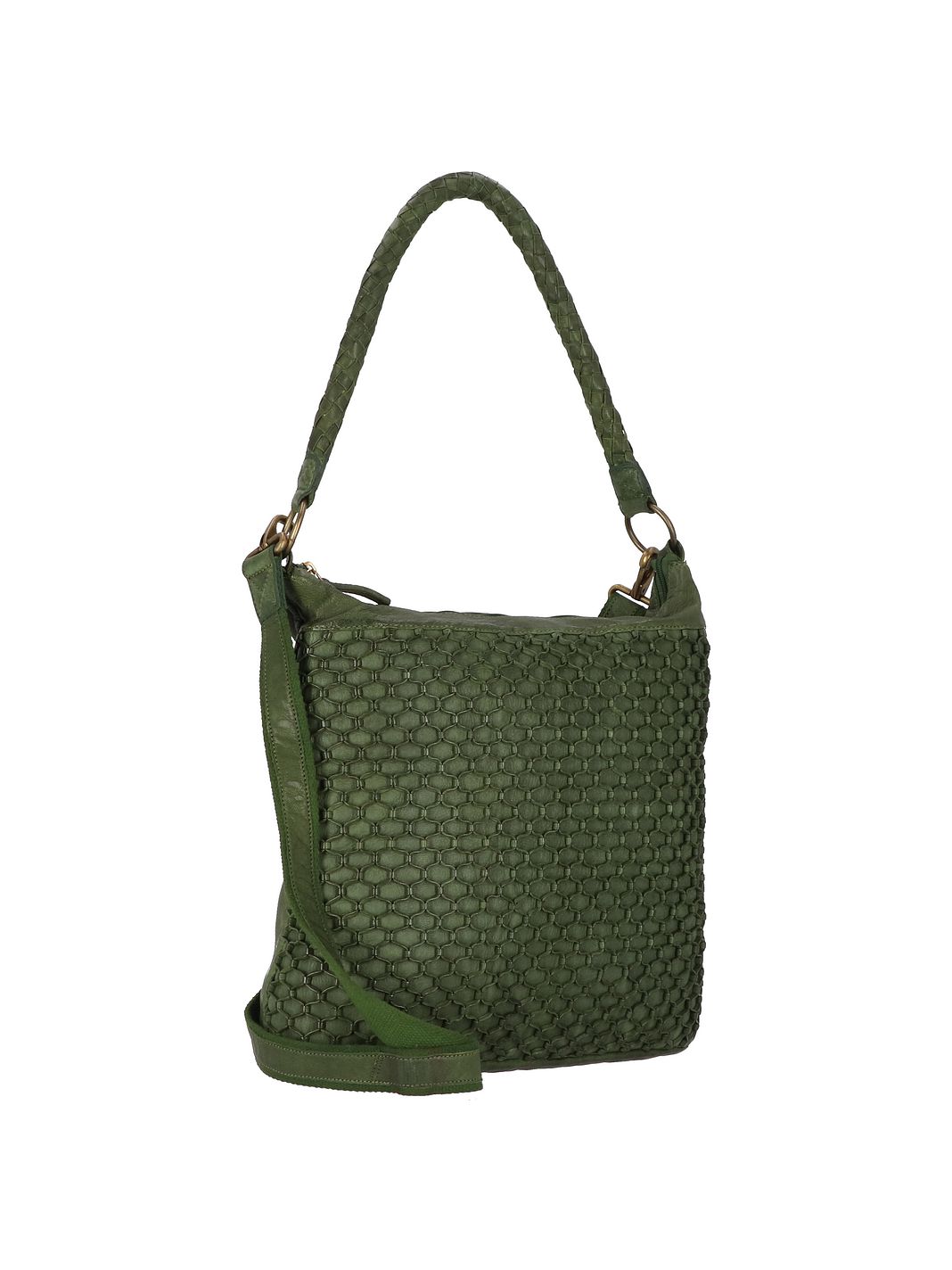 Greenland Nature Femi & Nine Borsa a spalla Vera Pelle 39 cm Greenland Nature Femi & Nine Borsa a spalla Vera Pelle 39 cm