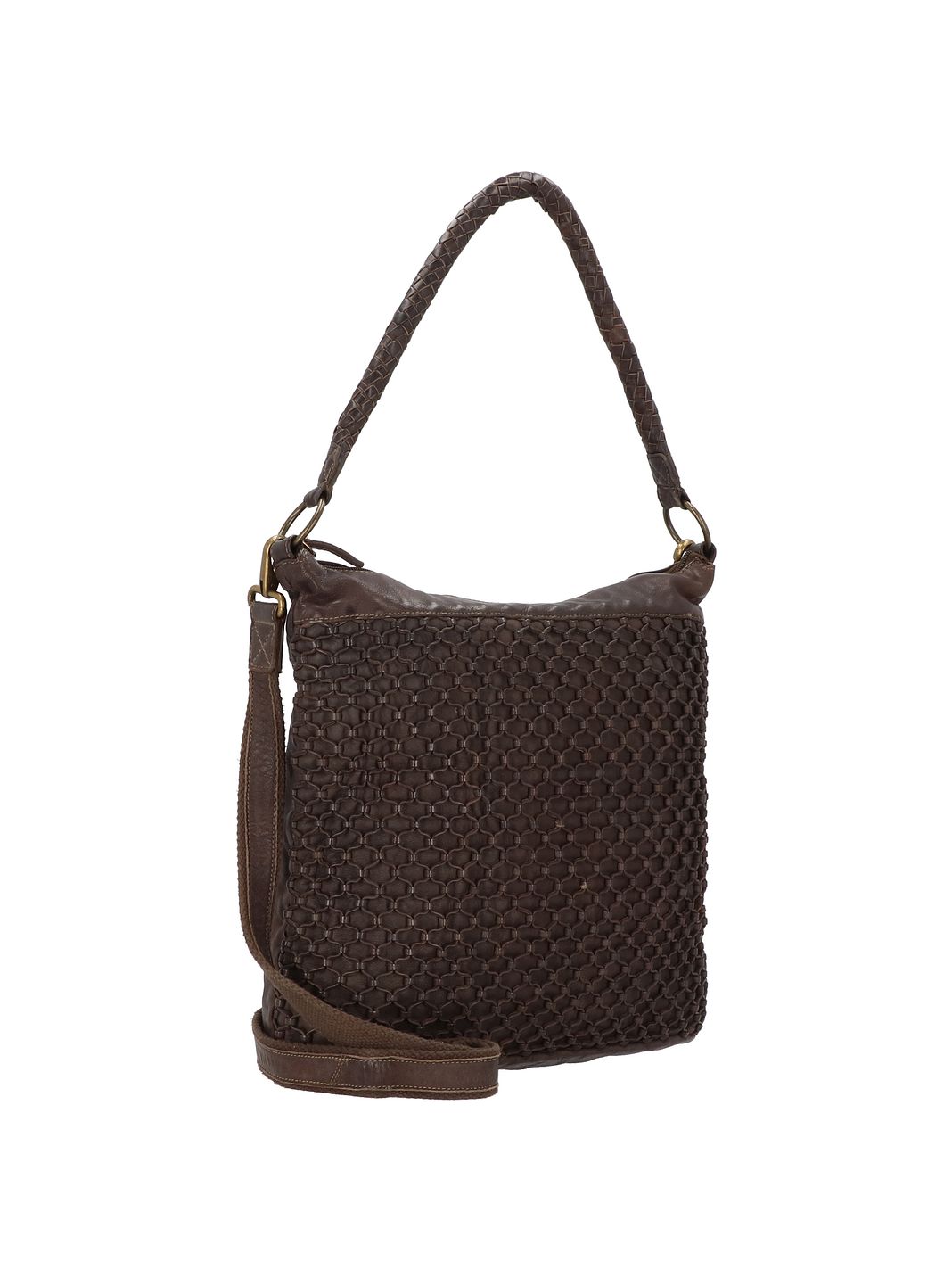 Greenland Nature Femi & Nine Borsa a spalla Vera Pelle 39 cm Greenland Nature Femi & Nine Borsa a spalla Vera Pelle 39 cm