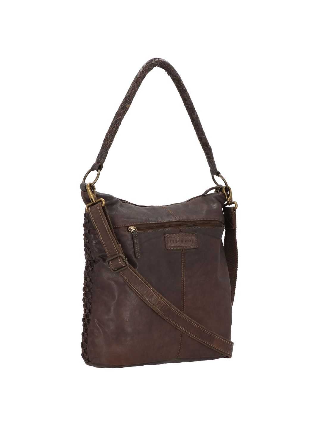 Greenland Nature Femi & Nine Borsa a spalla Vera Pelle 39 cm Greenland Nature Femi & Nine Borsa a spalla Vera Pelle 39 cm