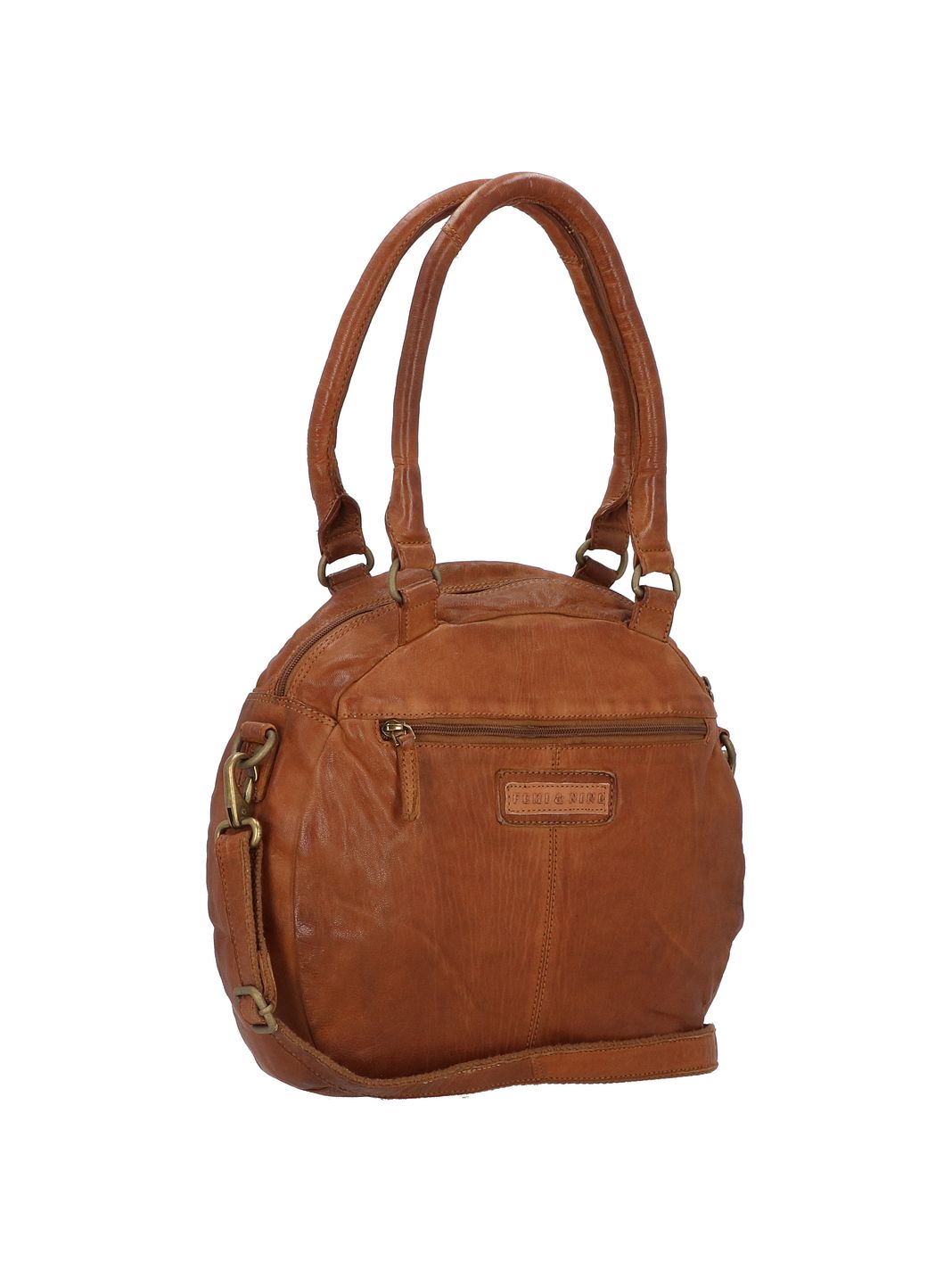 Greenland Nature Femi & Nine Borsa a spalla Vera Pelle 34 cm Greenland Nature Femi & Nine Borsa a spalla Vera Pelle 34 cm