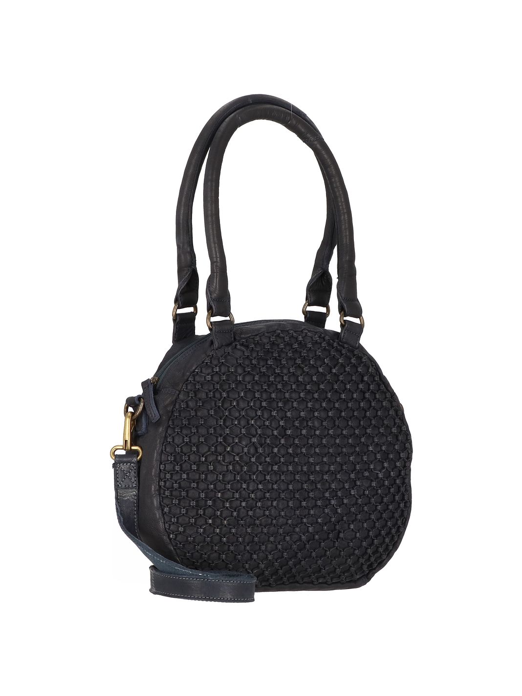 Greenland Nature Femi & Nine Borsa a spalla Vera Pelle 34 cm