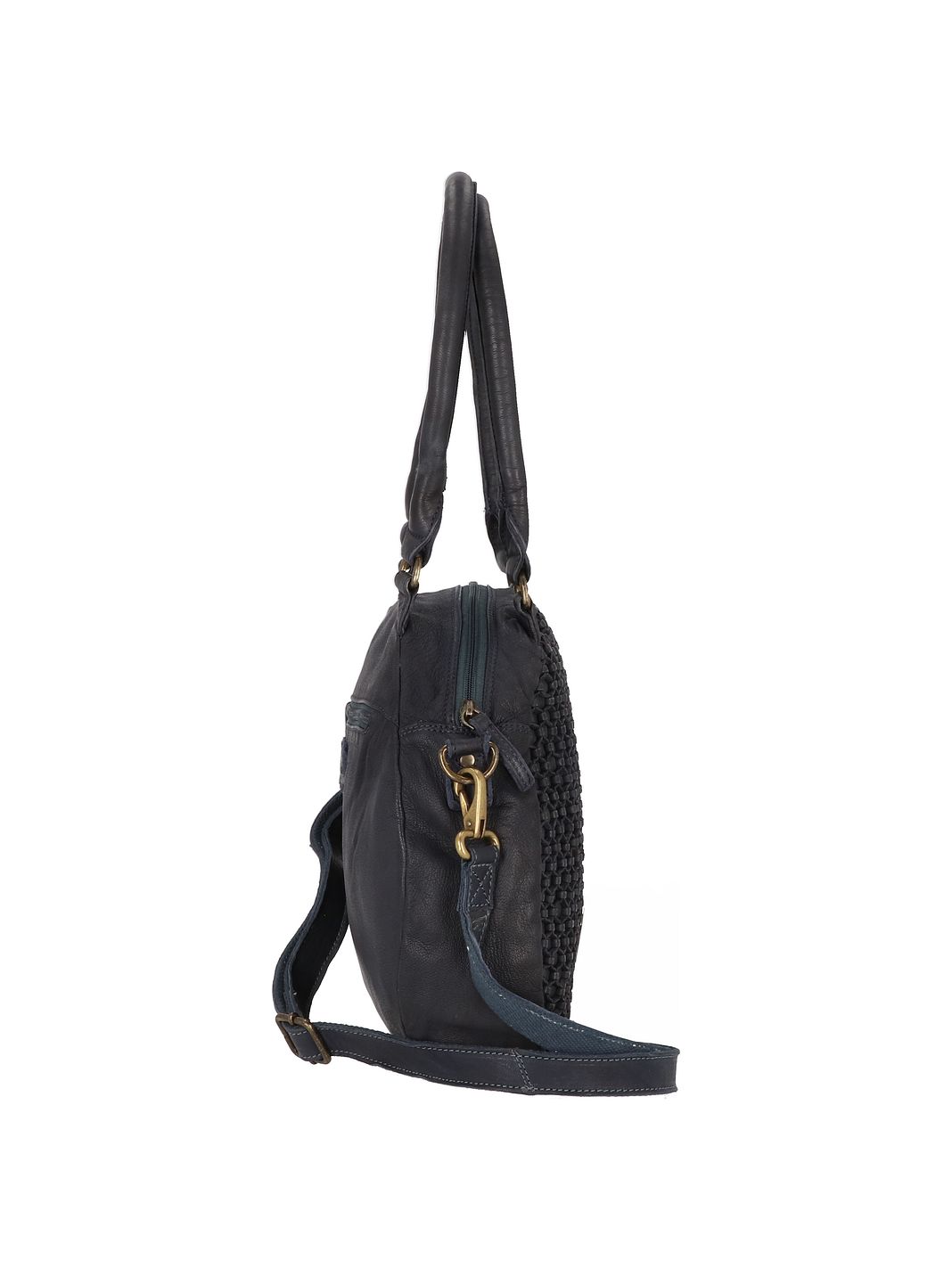 Greenland Nature Femi & Nine Borsa a spalla Vera Pelle 34 cm
