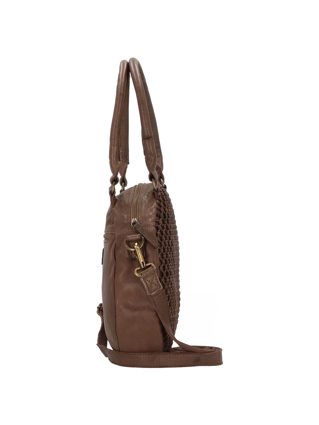 Greenland Nature Femi & Nine Borsa a spalla Vera Pelle 34 cm Greenland Nature Femi & Nine Borsa a spalla Vera Pelle 34 cm