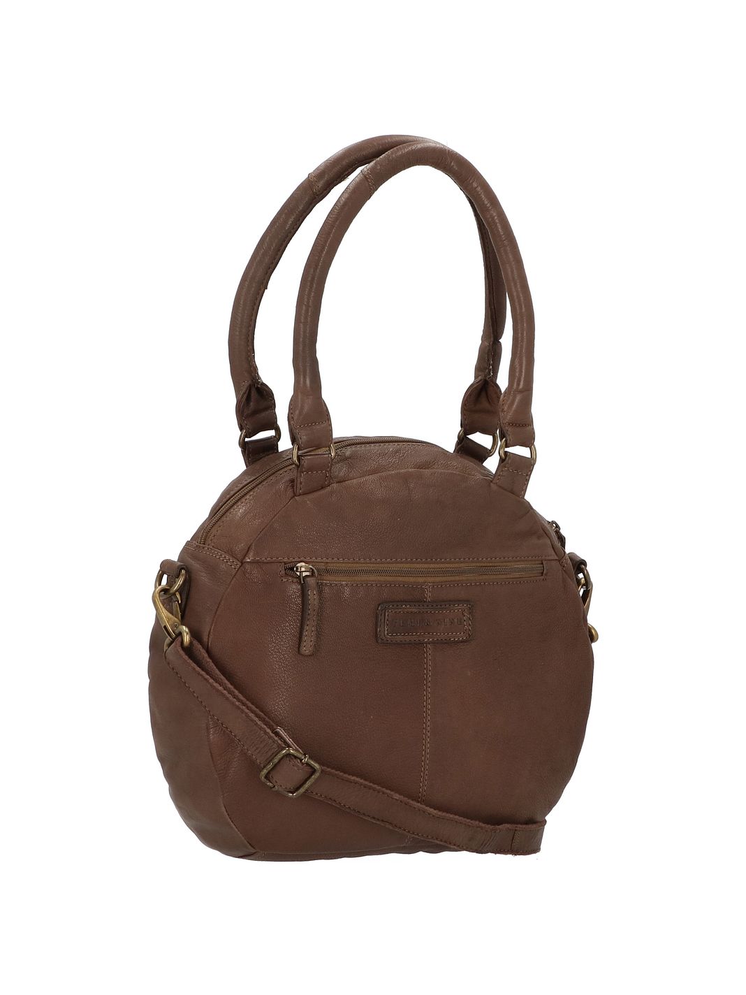 Greenland Nature Femi & Nine Borsa a spalla Vera Pelle 34 cm Greenland Nature Femi & Nine Borsa a spalla Vera Pelle 34 cm