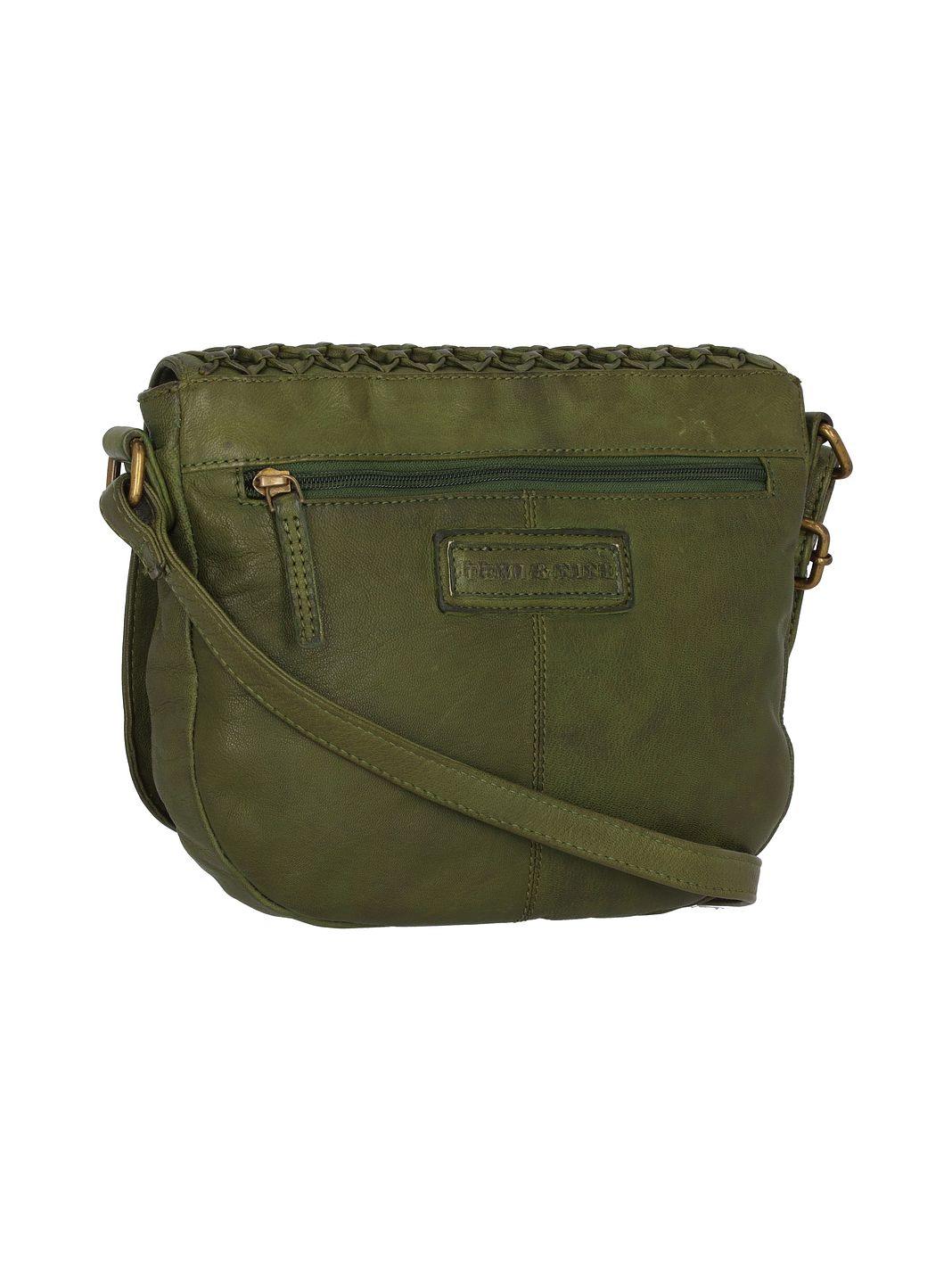 Greenland Nature Femi & Nine Borsa a tracolla Vera Pelle 24 cm Greenland Nature Femi & Nine Borsa a tracolla Vera Pelle 24 cm
