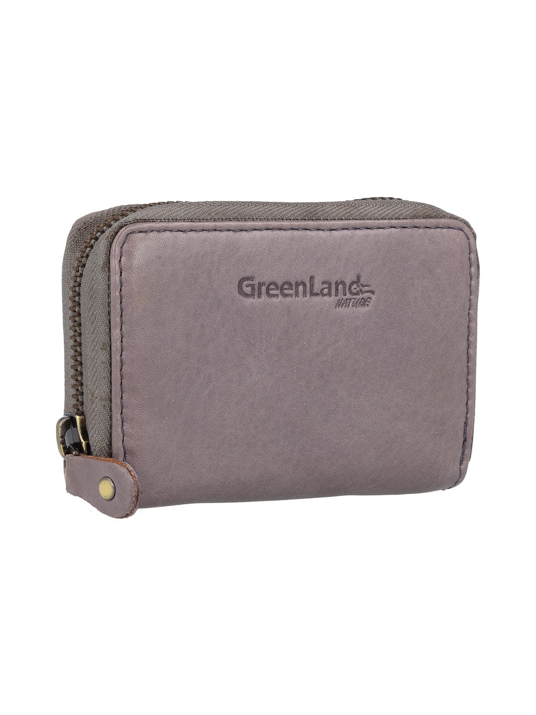 Greenland Nature Custodia per carta di credito Protezione RFID Vera Pelle 10.5 cm