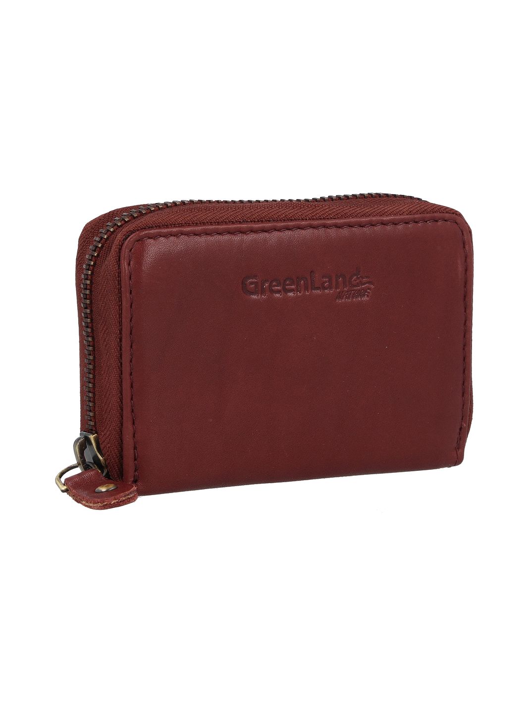 Greenland Nature Custodia per carta di credito Protezione RFID Vera Pelle 10.5 cm
