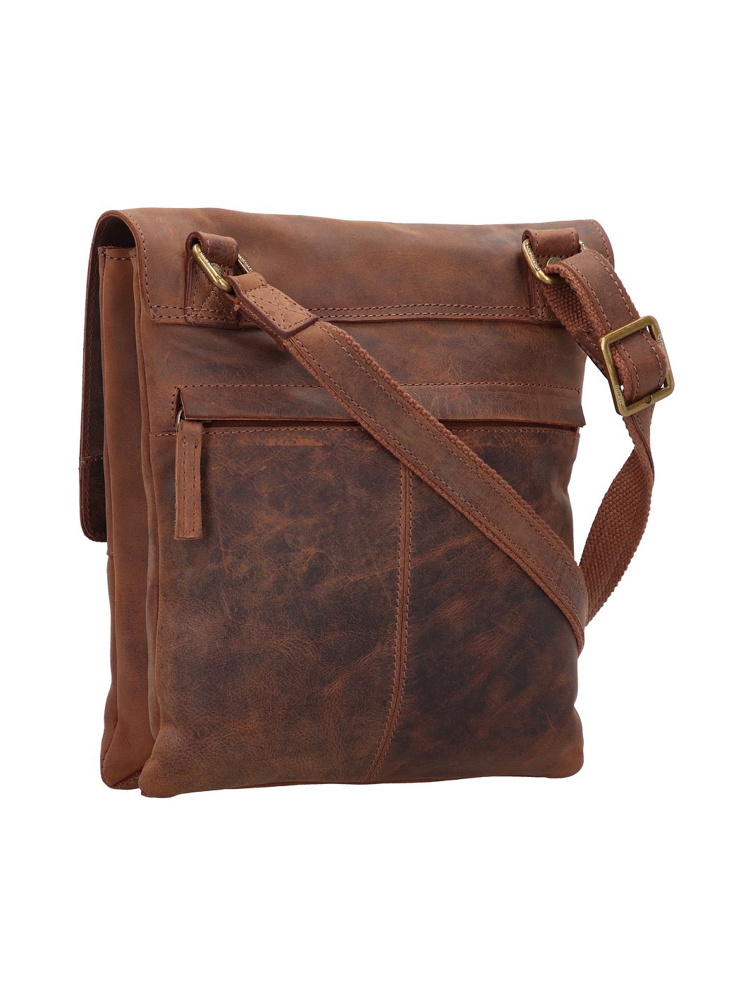 Greenland Nature Montenegro Bolsa de hombro Piel natural 23 cm