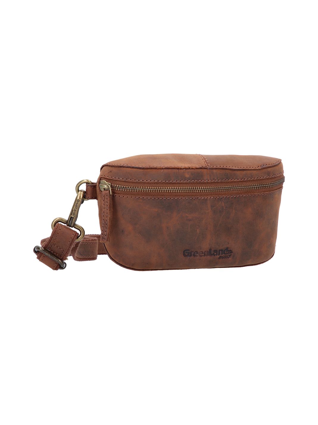Greenland Nature Montenegro Marsupio Vera Pelle 20 cm