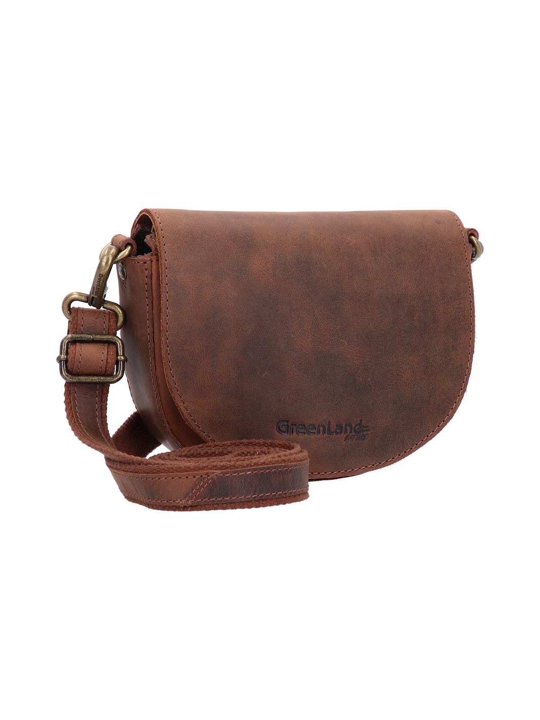 Greenland Nature Montenegro Borsa a tracolla Vera Pelle 12 cm