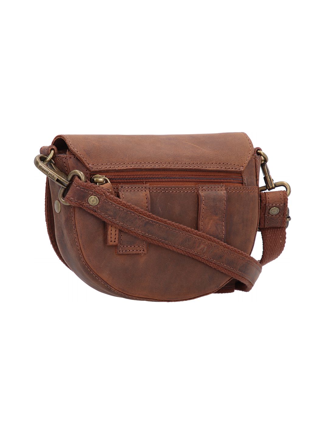 Greenland Nature Montenegro Borsa a tracolla Vera Pelle 12 cm