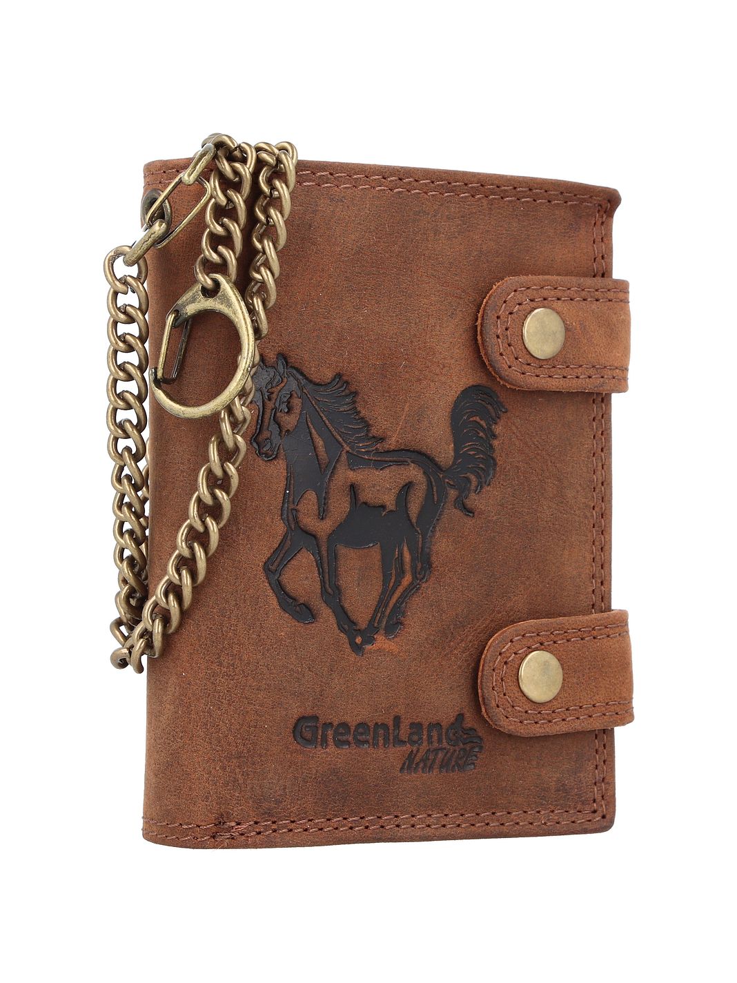 Greenland Nature Montenegro Portafoglio Protezione RFID Vera Pelle 2 cm Greenland Nature Montenegro Portafoglio Protezione RFID Vera Pelle 2 cm