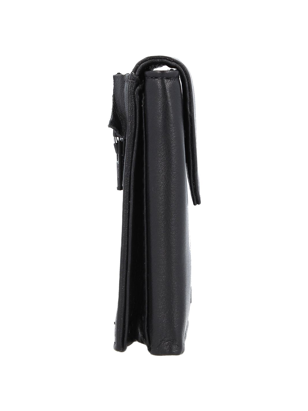 Greenland Nature Black Nappa Portafoglio Protezione RFID Vera Pelle 9 cm Greenland Nature Black Nappa Portafoglio Protezione RFID Vera Pelle 9 cm