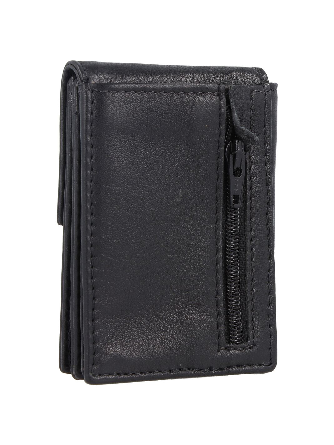 Greenland Nature Black Nappa Portafoglio Protezione RFID Vera Pelle 9 cm Greenland Nature Black Nappa Portafoglio Protezione RFID Vera Pelle 9 cm