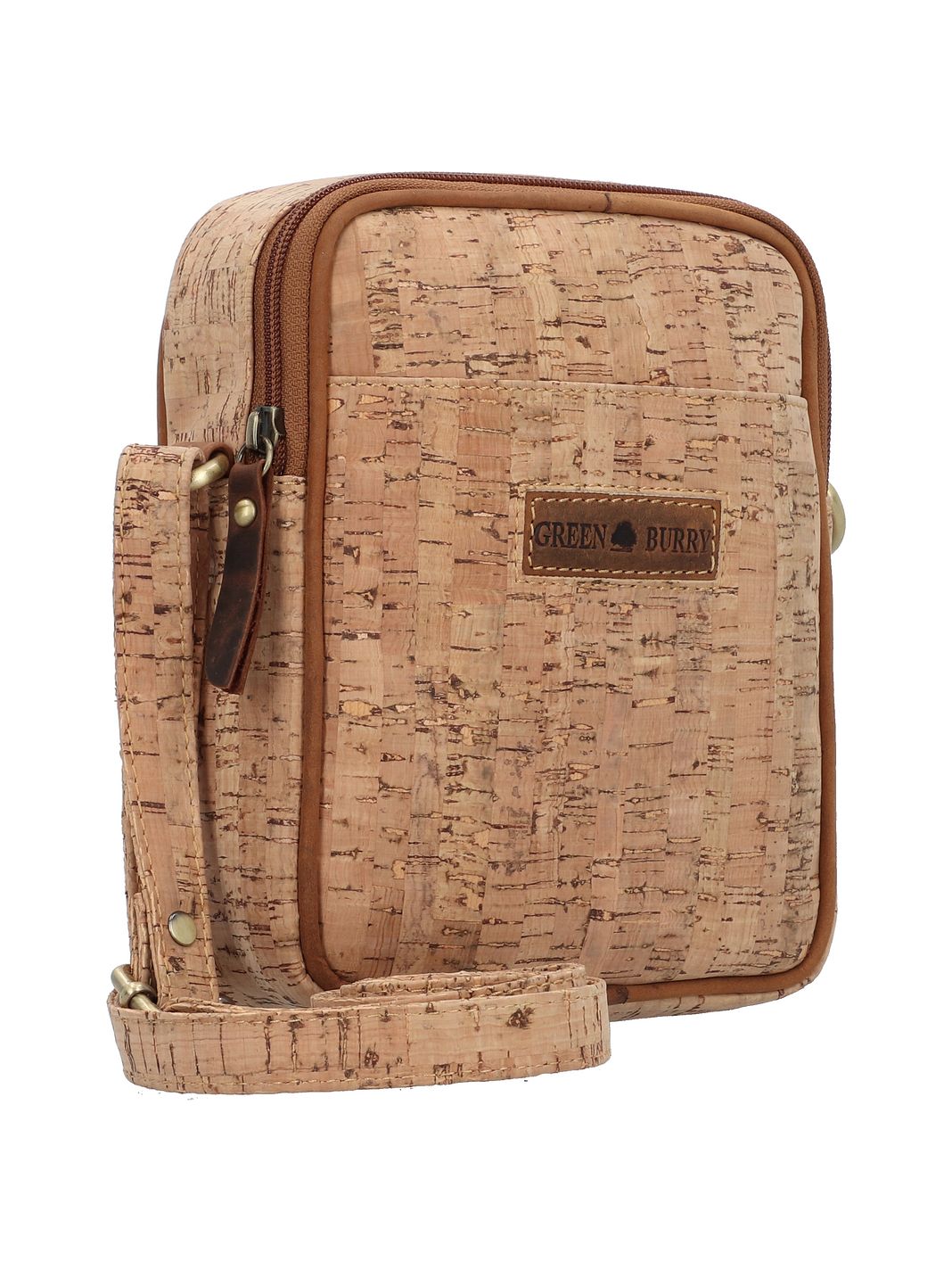 Greenburry Vintage Cork Crossbody taske 16.5 cm