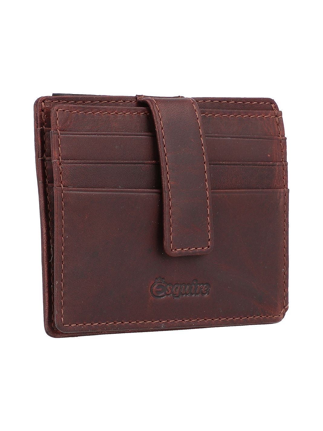 Esquire Oslo Custodia per carta di credito Protezione RFID Vera Pelle 10 cm