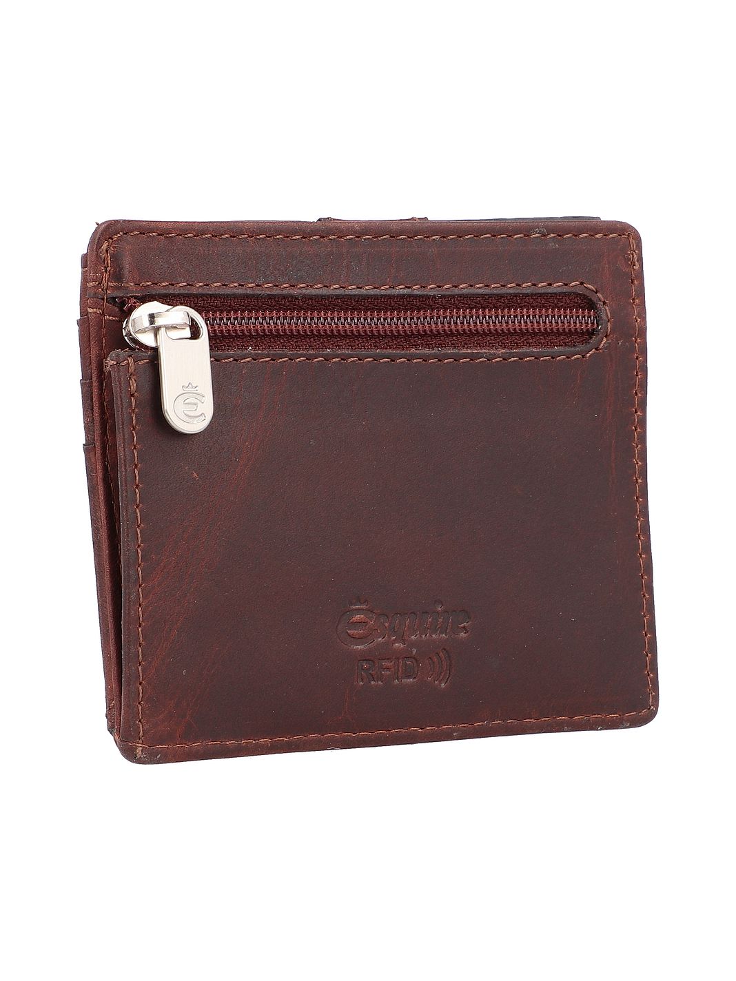 Esquire Oslo Custodia per carta di credito Protezione RFID Vera Pelle 10 cm