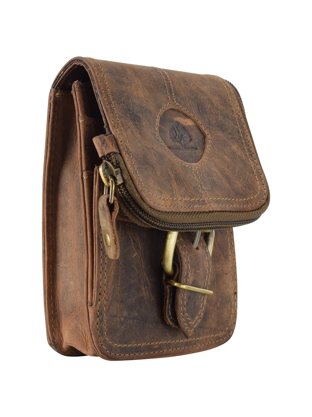 Greenburry Vintage Bæltetaske Læder 14.5 cm