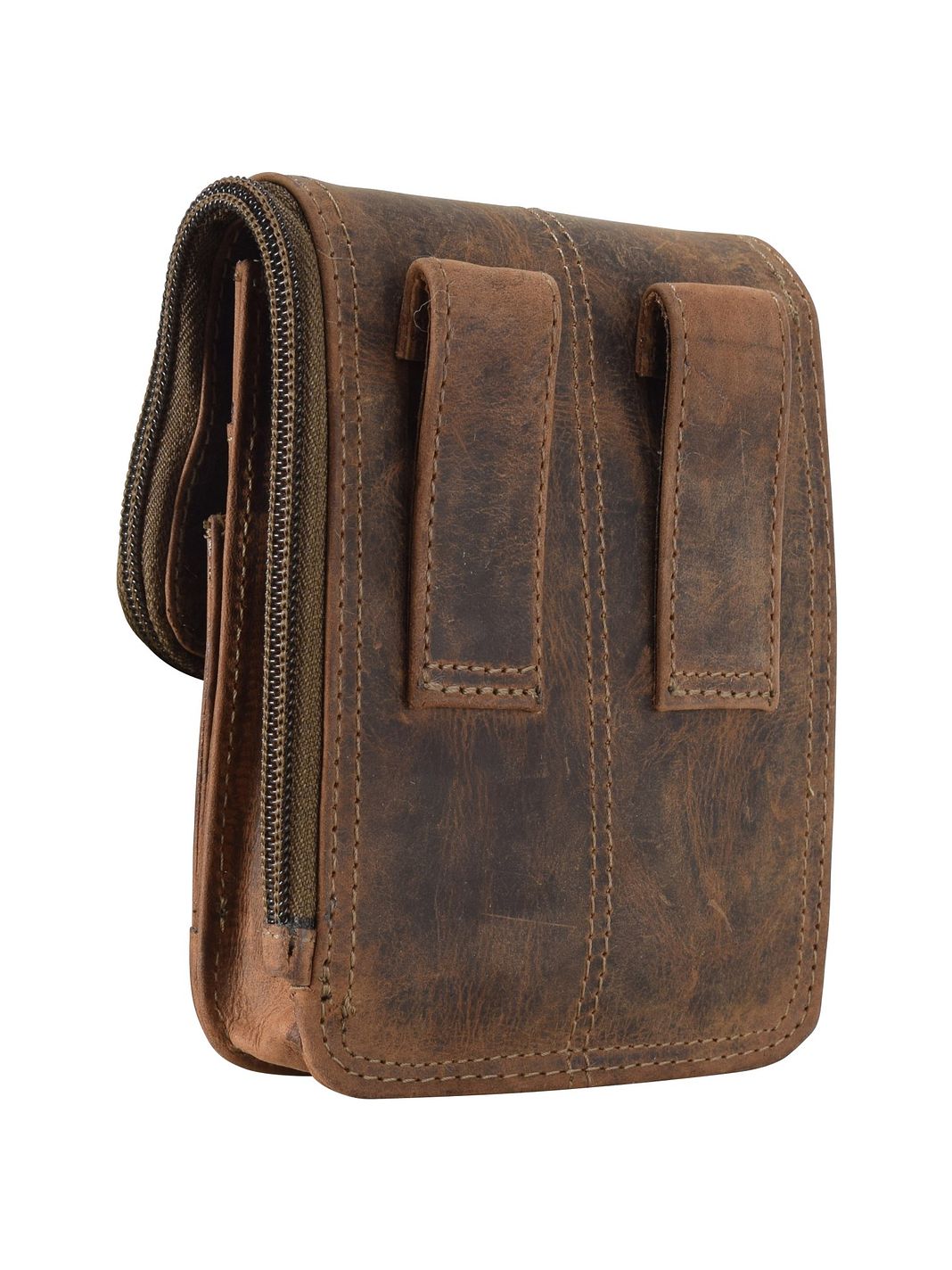 Greenburry Vintage Bæltetaske Læder 14.5 cm