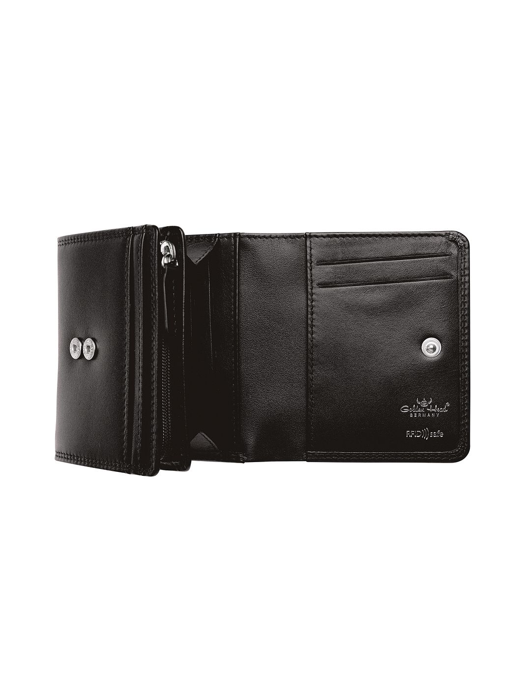 Golden Head Polo Cartera Bloqueo RFID Piel natural 10 cm Golden Head Polo Cartera Bloqueo RFID Piel natural 10 cm
