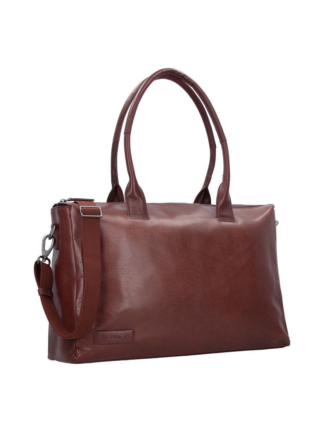 Plevier Rock Copal Borsa a spalla Vera Pelle 44 cm Vano porta PC Plevier Rock Copal Borsa a spalla Vera Pelle 44 cm Vano porta PC