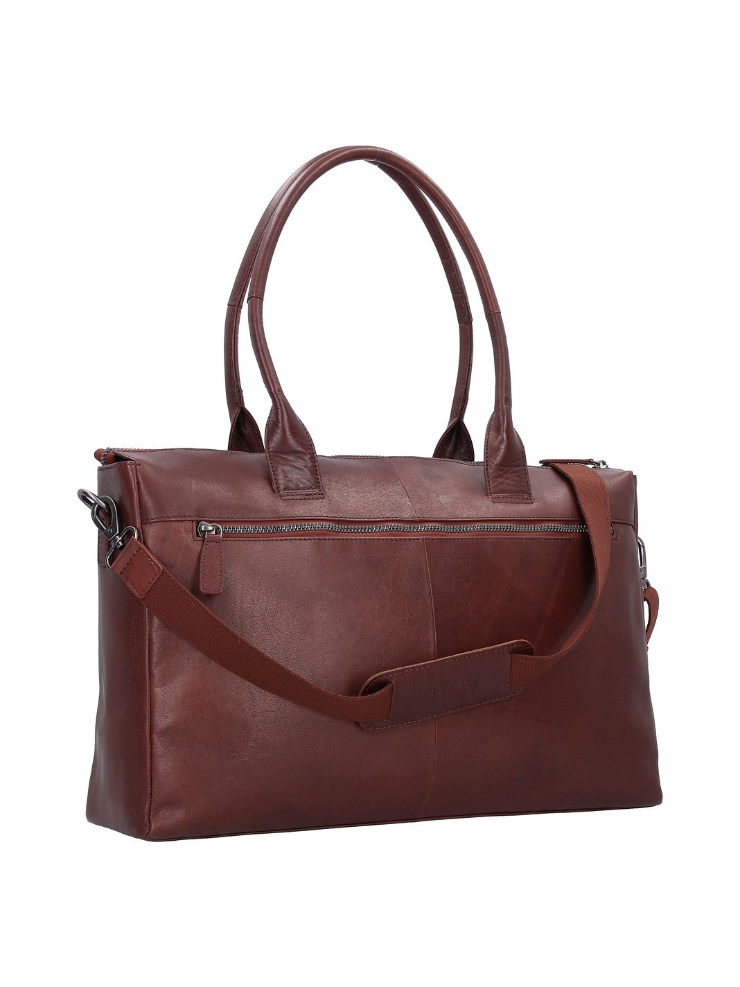 Plevier Rock Copal Borsa a spalla Vera Pelle 44 cm Vano porta PC Plevier Rock Copal Borsa a spalla Vera Pelle 44 cm Vano porta PC
