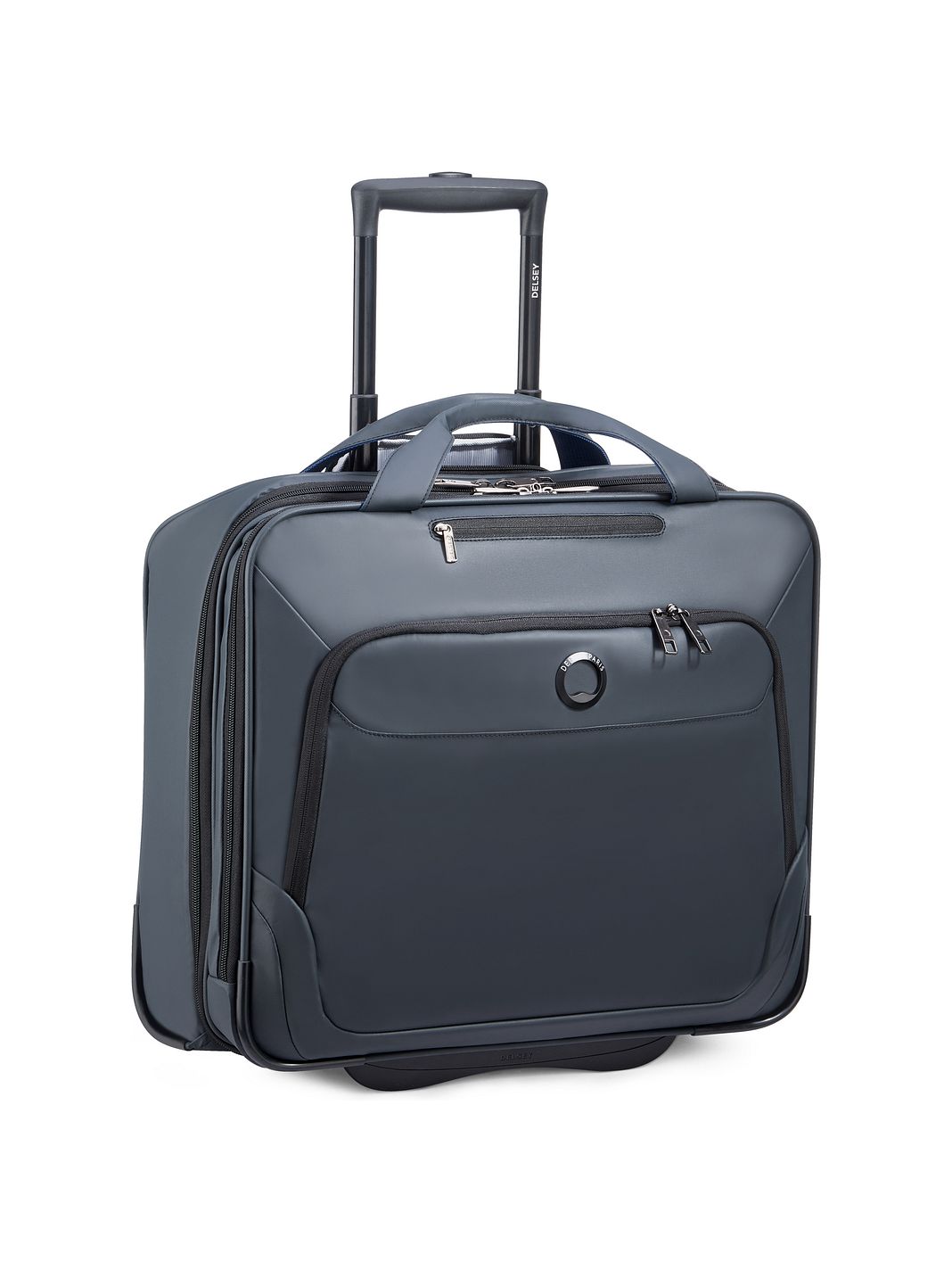 Delsey Paris Parvis Plus 2-pyöräinen Business-matkalaukku 38 cm Kannettavan tietokoneen lokero Delsey Paris Parvis Plus 2-pyöräinen Business-matkalaukku 38 cm Kannettavan tietokoneen lokero