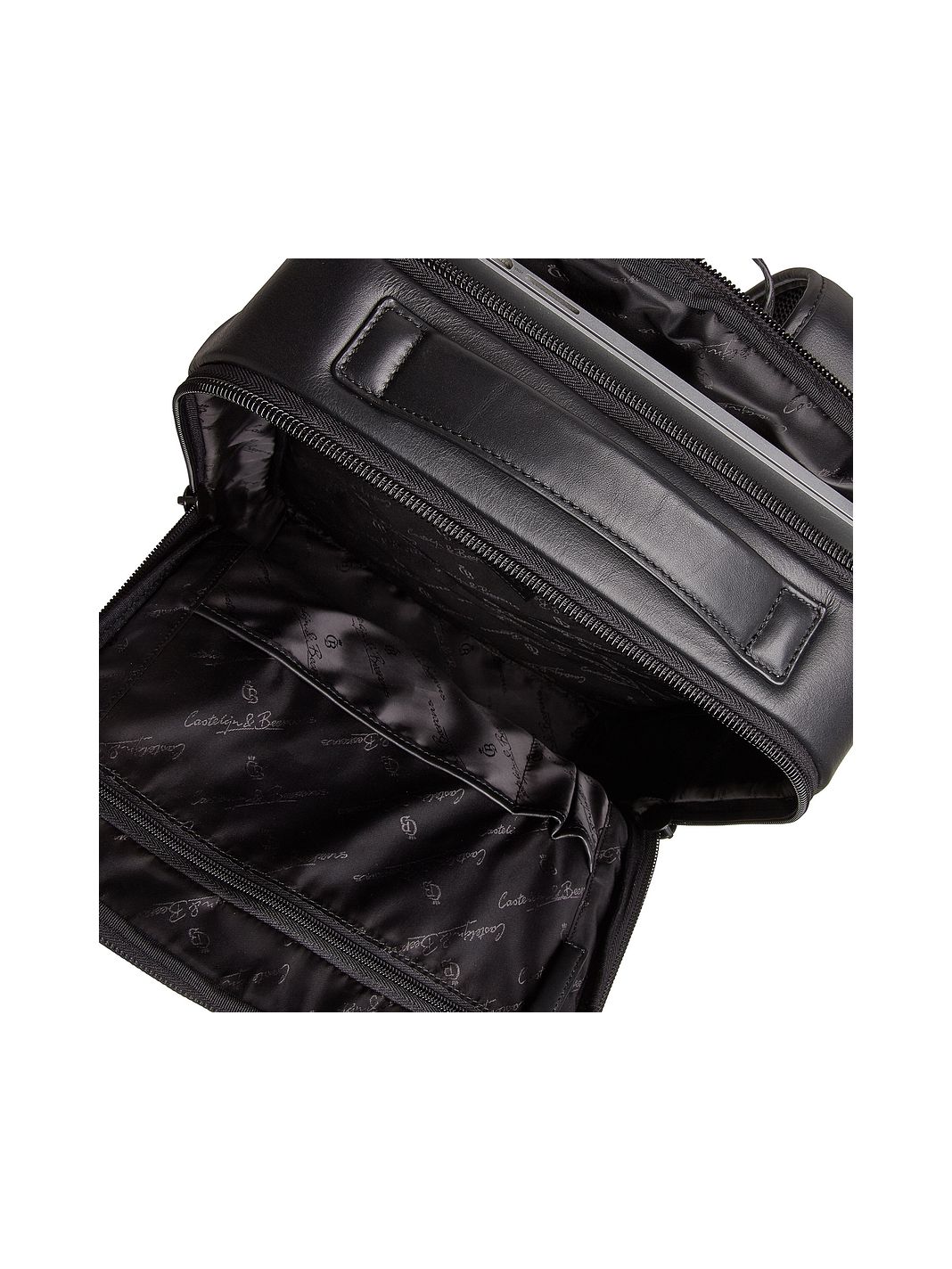Castelijn & Beerens Nappa X Zaino da lavoro Protezione RFID Vera Pelle 42 cm Vano porta PC Castelijn & Beerens Nappa X Zaino da lavoro Protezione RFID Vera Pelle 42 cm Vano porta PC