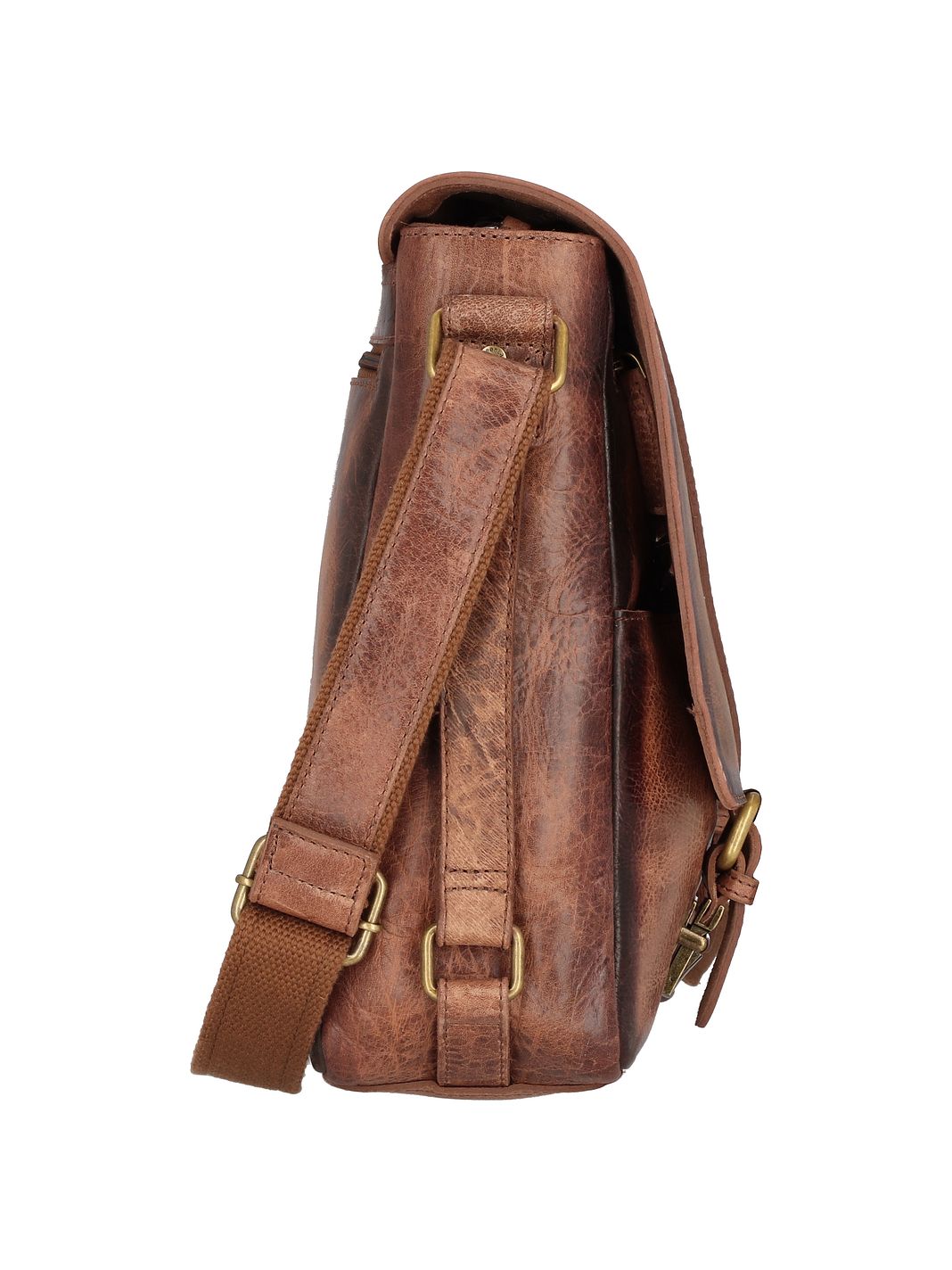 Greenland Nature Mascu & Line Borsa a tracolla Vera Pelle 30 cm Greenland Nature Mascu & Line Borsa a tracolla Vera Pelle 30 cm