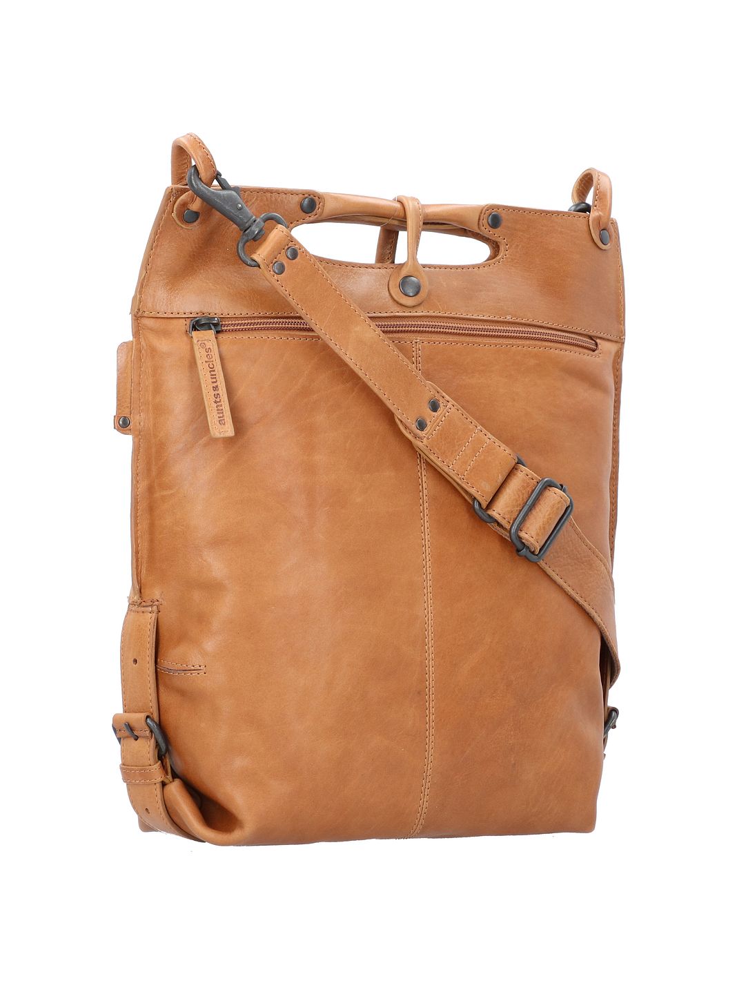aunts & uncles Grandma's Luxury Club Mrs. Pancake Borsa a tracolla Vera Pelle 30 cm