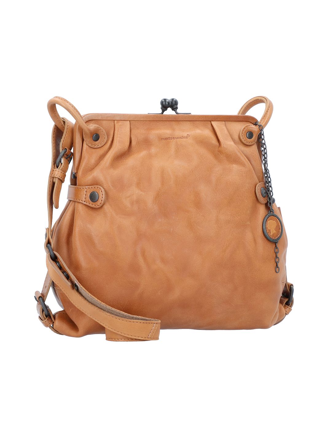 aunts & uncles Grandma's Luxury Club Mrs.Tea Cake Borsa a tracolla Vera Pelle 29 cm aunts & uncles Grandma's Luxury Club Mrs.Tea Cake Borsa a tracolla Vera Pelle 29 cm
