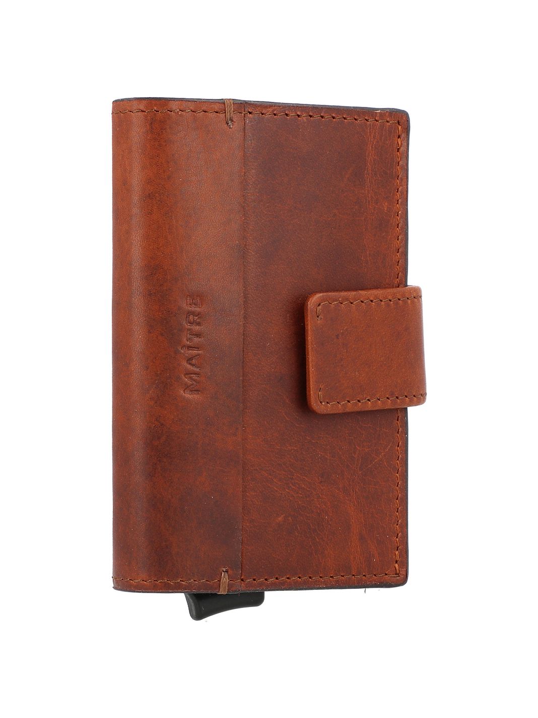 Maître Birkenfeld c-two Custodia per carta di credito Protezione RFID Vera Pelle 10 cm