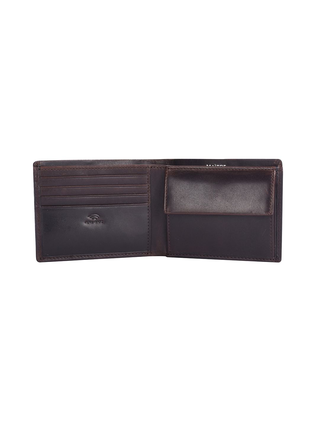 Maître Birkheim Dietwald Portafoglio Protezione RFID Vera Pelle 11 cm