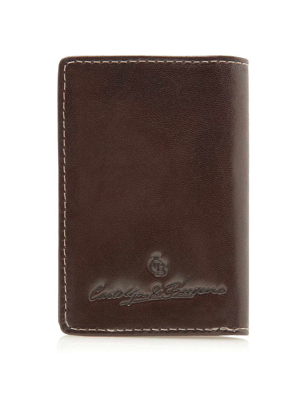 Castelijn & Beerens Gaucho Custodia per carta di credito Protezione RFID Vera Pelle 7 cm