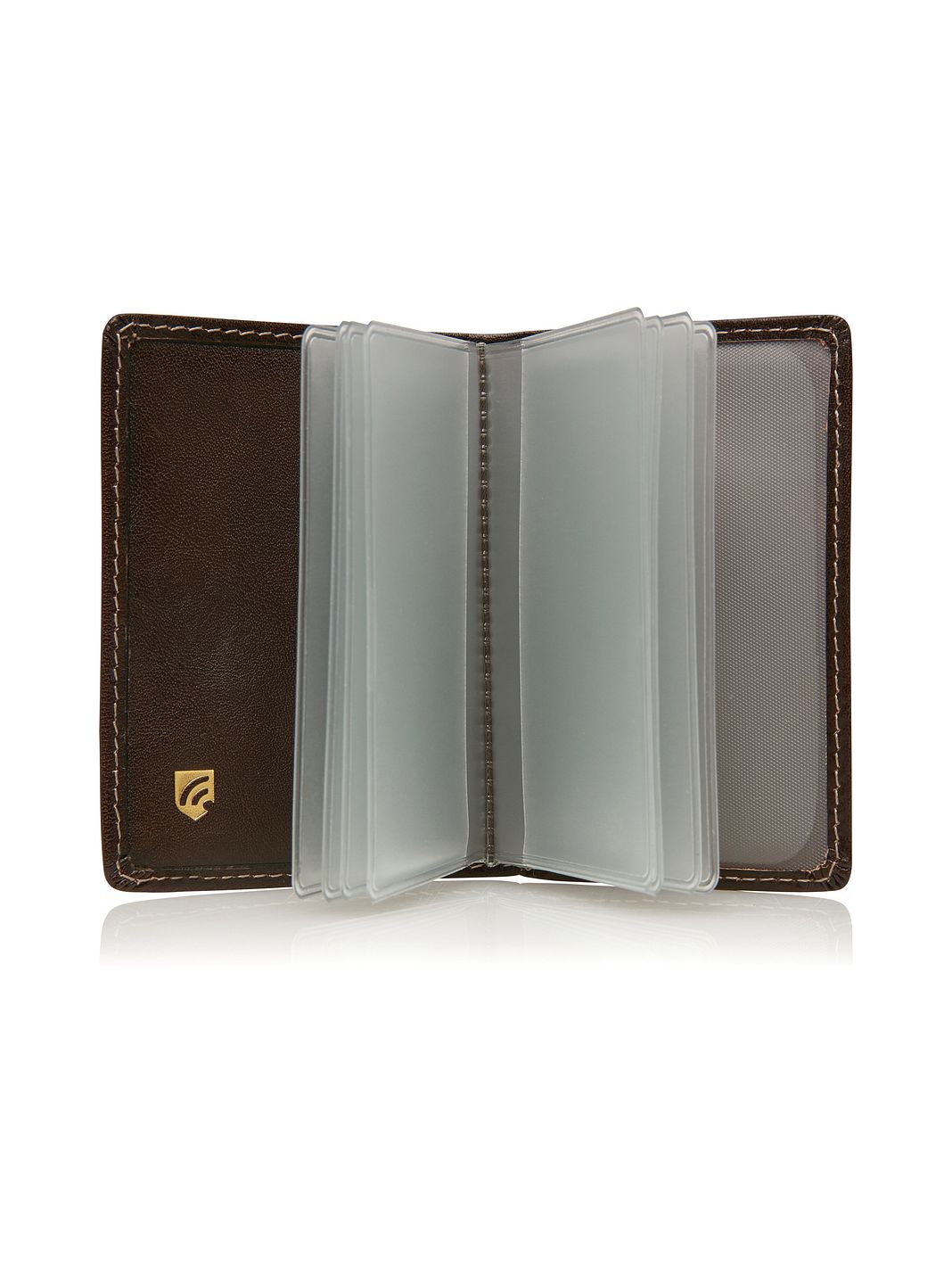Castelijn & Beerens Gaucho Custodia per carta di credito Protezione RFID Vera Pelle 7 cm