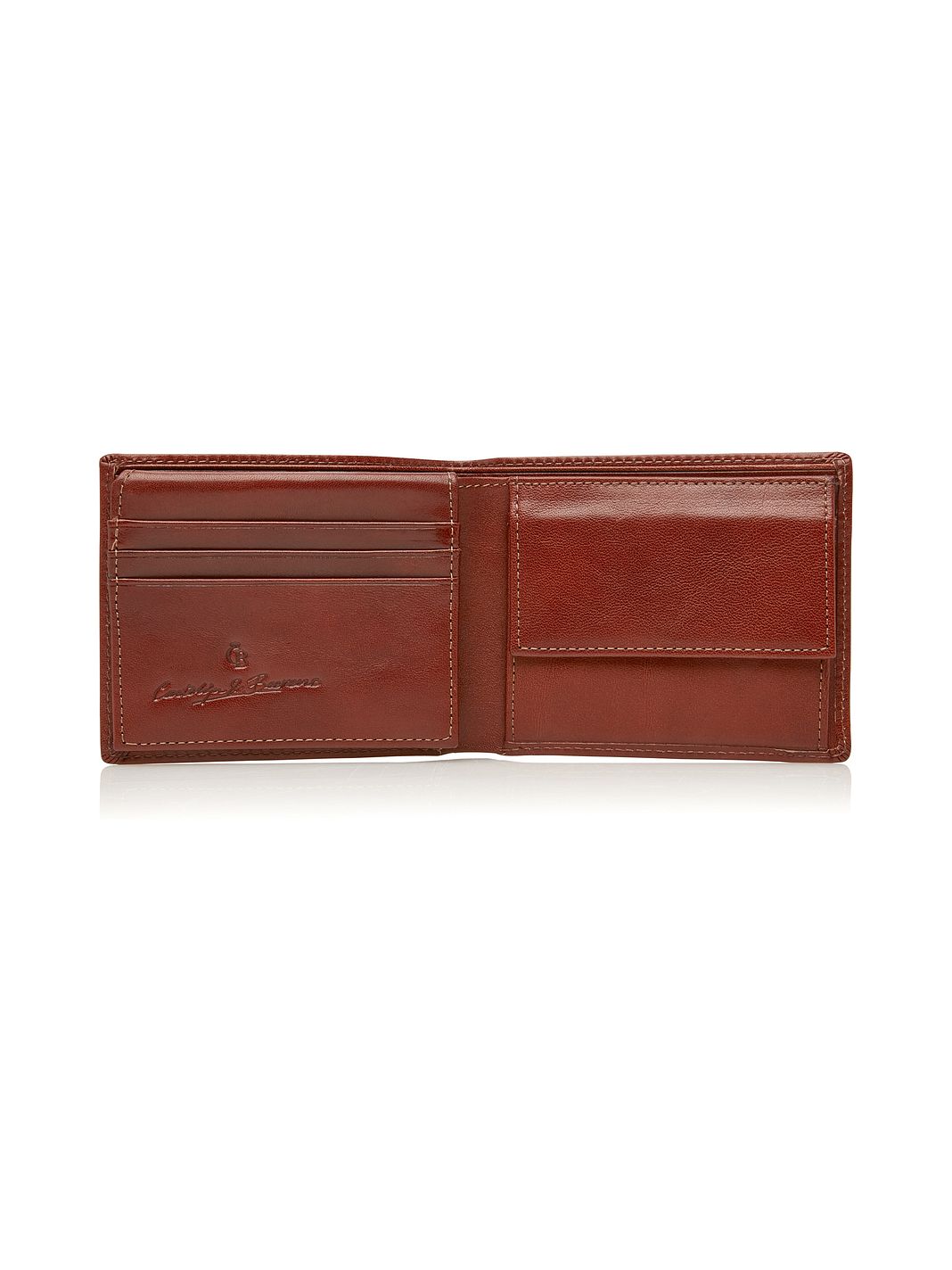 Castelijn & Beerens Gaucho Portafoglio Protezione RFID Vera Pelle 11 cm