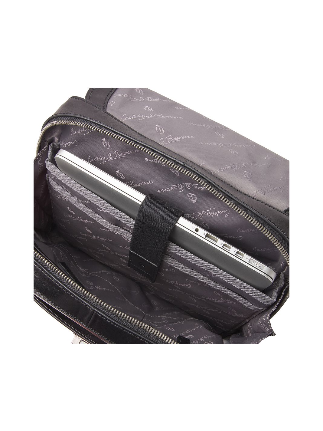 Castelijn & Beerens Guus Zaino da giorno Protezione RFID Vera Pelle 40 cm Vano porta PC Castelijn & Beerens Guus Zaino da giorno Protezione RFID Vera Pelle 40 cm Vano porta PC