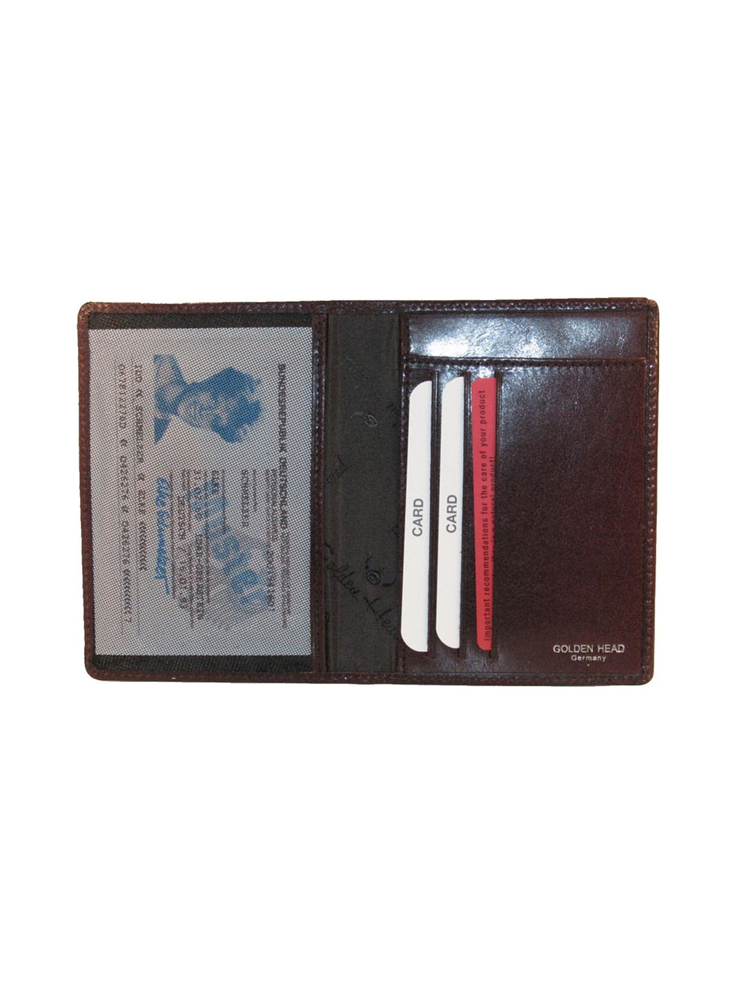Golden Head Colorado Custodia per carta d'identità Protezione RFID Vera Pelle 9 cm Golden Head Colorado Custodia per carta d'identità Protezione RFID Vera Pelle 9 cm