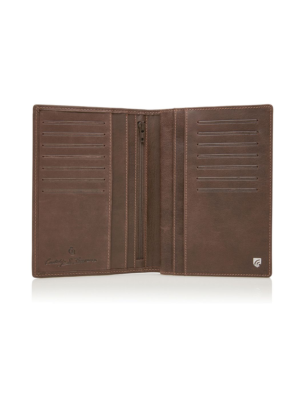 Castelijn & Beerens Canyon Custodia per passaporto Vera Pelle 12 cm Castelijn & Beerens Canyon Custodia per passaporto Vera Pelle 12 cm