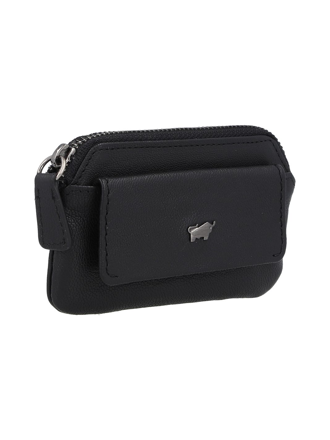 Braun Büffel Anna Portafoglio chiave Vera Pelle 11 cm