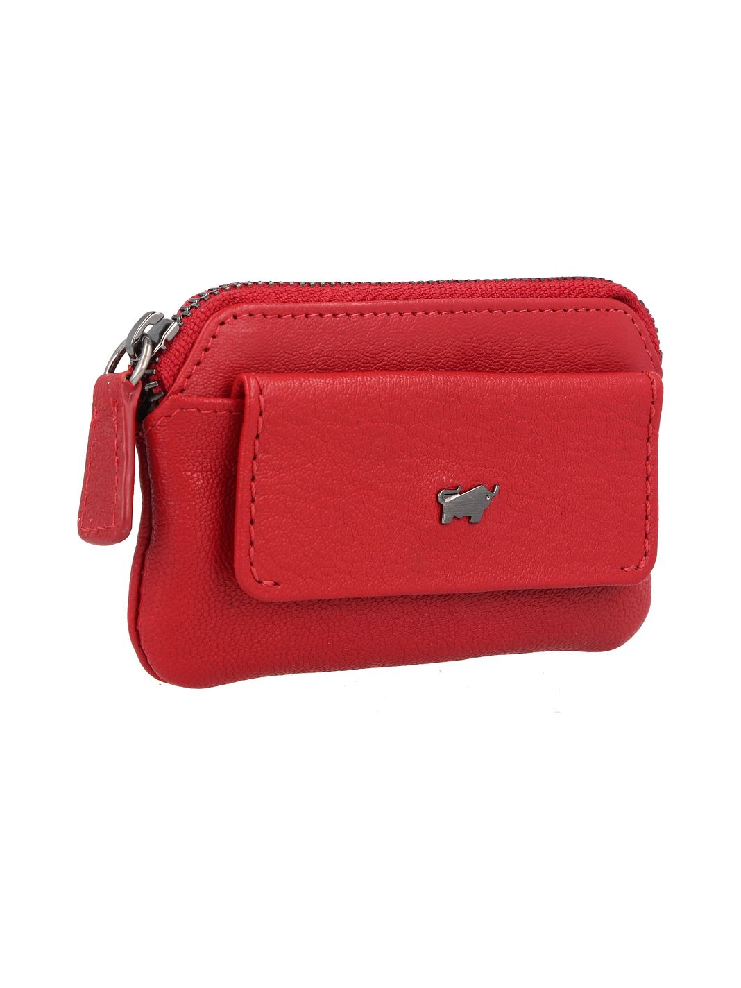 Braun Büffel Anna Portafoglio chiave Vera Pelle 11 cm