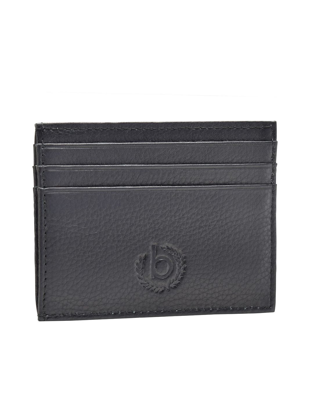 bugatti Sempre Custodia per carta di credito Vera Pelle 10 cm