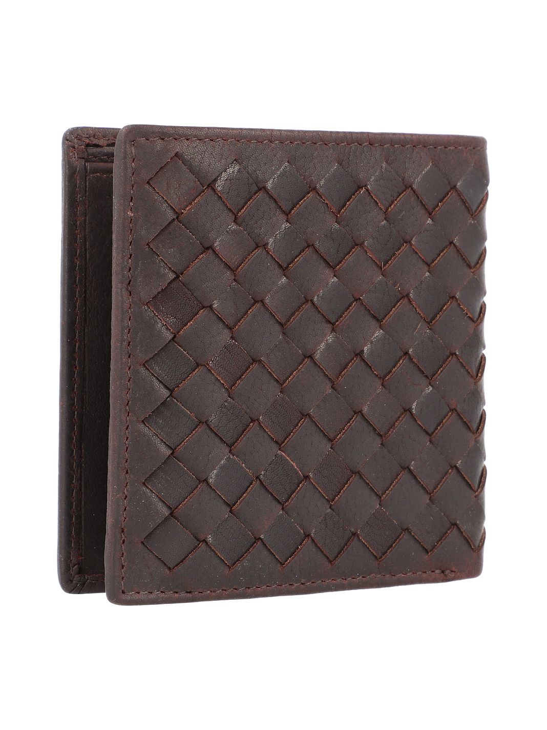 bugatti Woven Portafoglio Vera Pelle 11 cm Scatola regalo bugatti Woven Portafoglio Vera Pelle 11 cm Scatola regalo